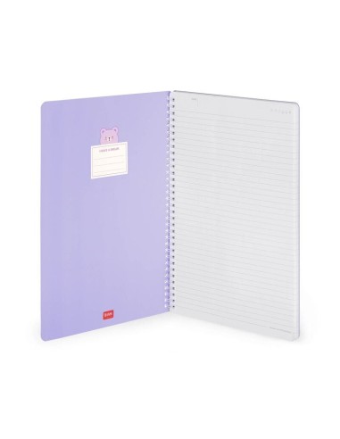 QUADERNO A RIGHE CON SPIRALE - FOGLIO A4 -...