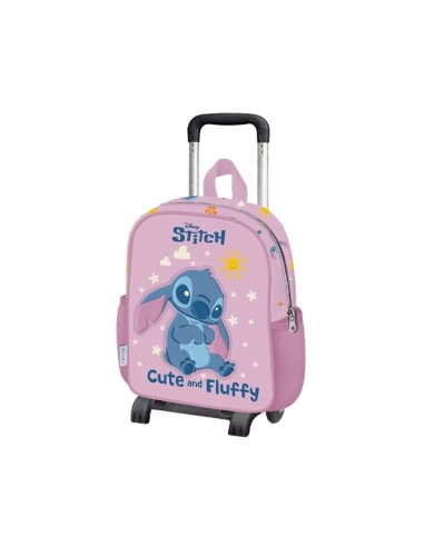 TROLLEY ASILO STITCH - ROSA