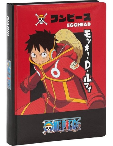 DIARIO 12 MESI DATATO NERO ONE PIECE