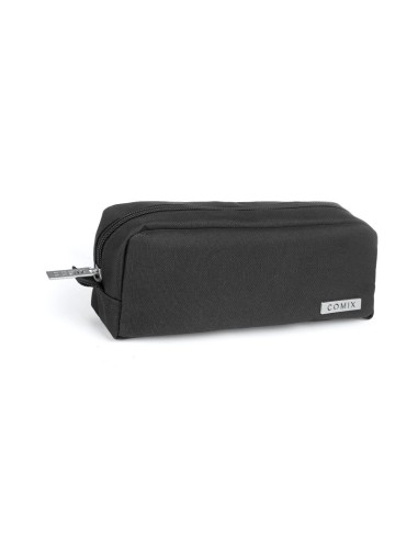 ASTUCCIO RETTANGOLARE MONOCOLORE COMIX - NERO