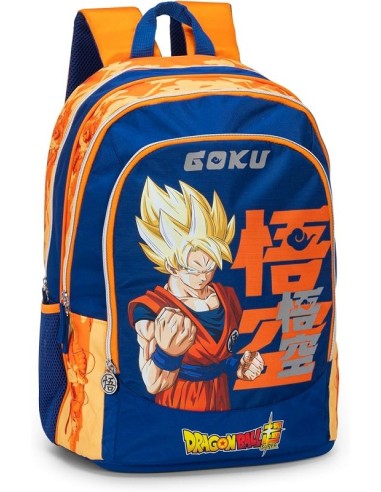 ZAINO 3 SCOMPARTI 32x43x23 - DRAGON BALL SUPER 