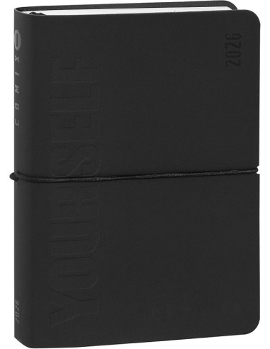 MINI AGENDA GIORNALIERA 2025/2026 COMIX U YOURSELF - BLACK