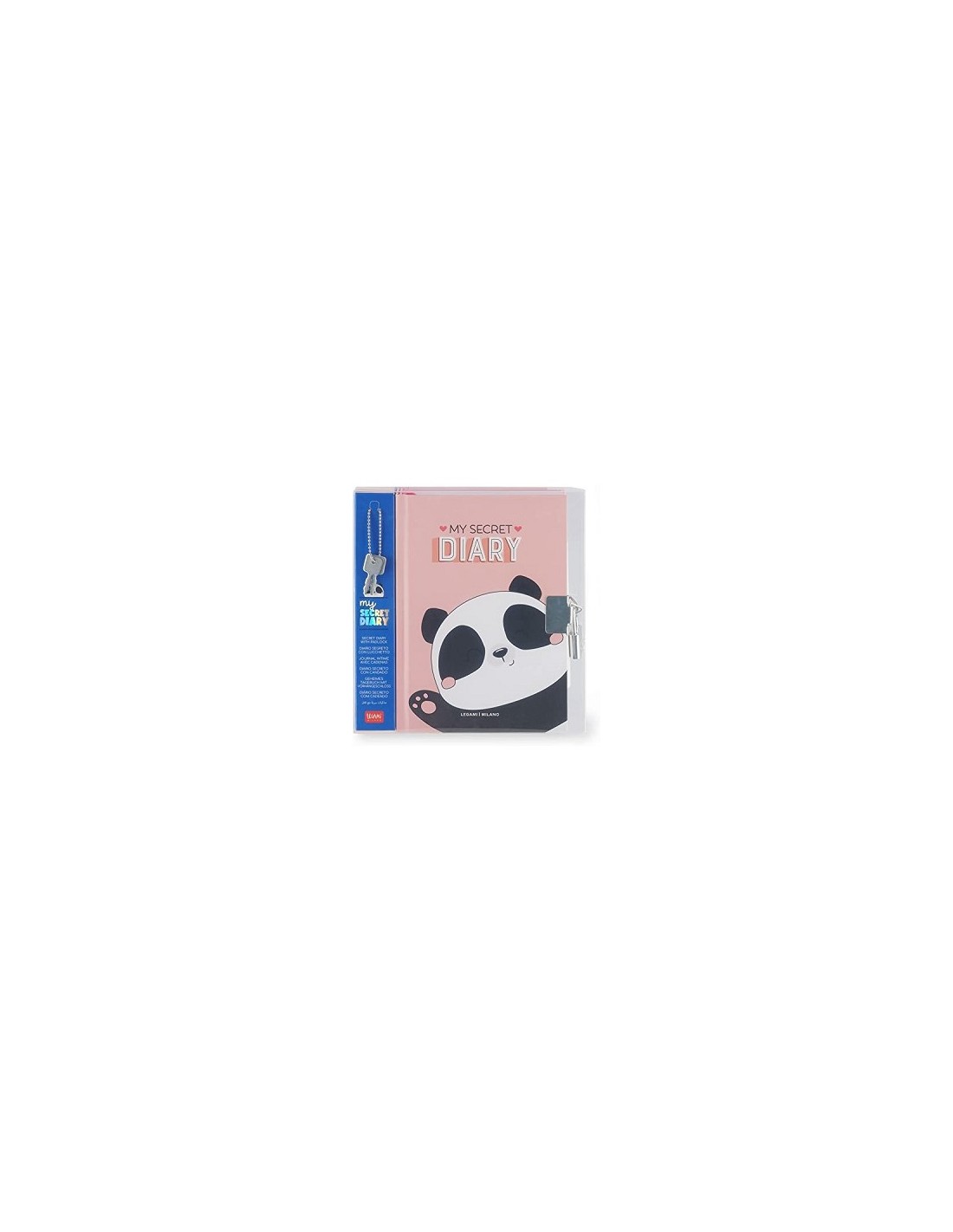 DIARIO SEGRETO CON LUCCHETTO - MY SECRETDIARY - PANDA