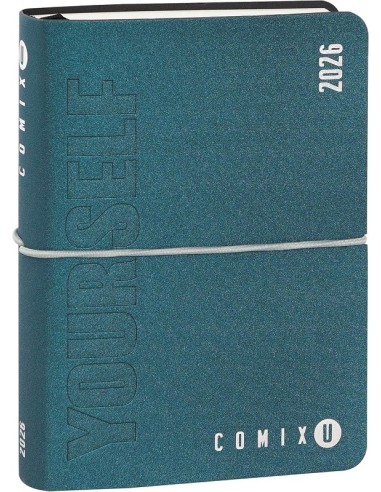 MINI AGENDA GIORNALIERA 2025/2026 COMIX U YOURSELF - BLUE