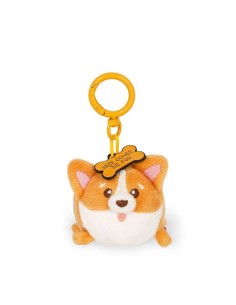 PORTACHIAVI DI PELUCHE - SUPER SOFT! - TINY - CORGI