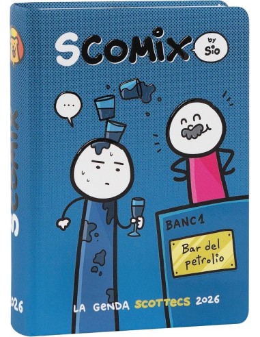 DIARIO SCOMIX MEDIUM 16M GIORNALIERO - PETROLIO