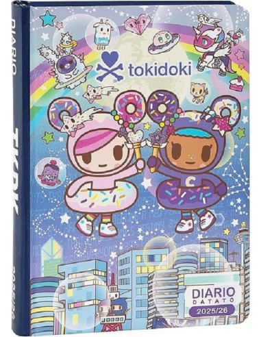 DIARIO TOKIDOKI 12M GIORNALIERO - BLU