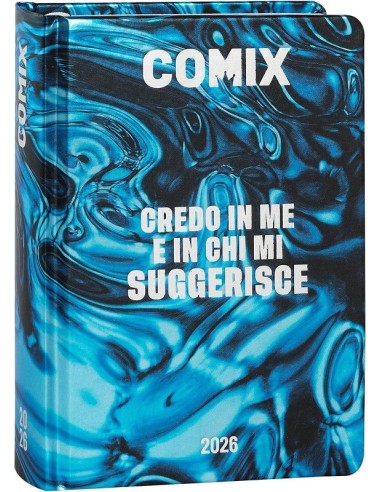 DIARIO COMIX 16M GIORNALIERO - METAL FLUID