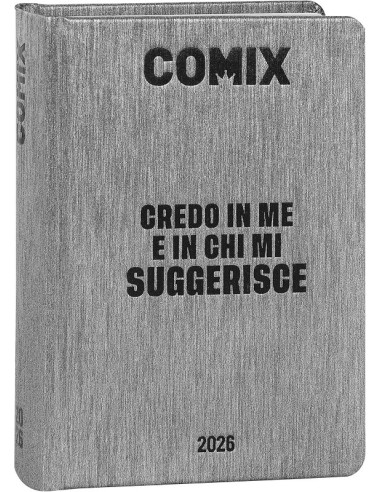 DIARIO COMIX 16M GIORNALIERO MINI - GEAR BLACK