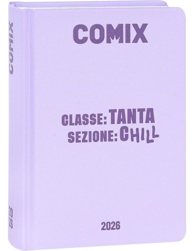 DIARIO COMIX 16M GIORNALIERO MINI - LILLA