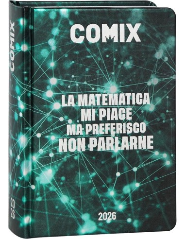 DIARIO COMIX 16M GIORNALIERO MINI - ELECTRIC GREE