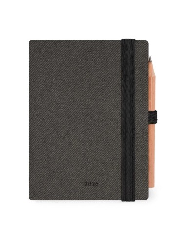 AGENDA LEGAMI 12 MESI BIGIORNALIERA - MINI - DEEP GRAPHTE