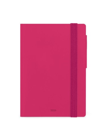 AGENDA LEGAMI 12 MESI GIORNALIERA - SMALL - RASPBERRY