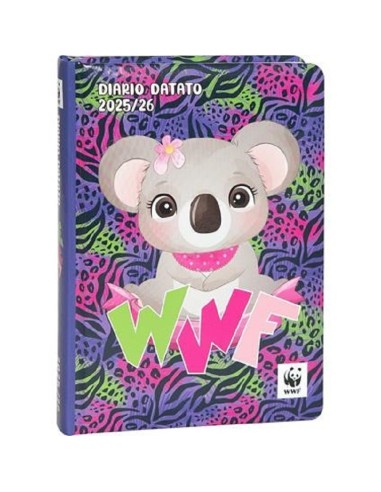 DIARIO 12 MESI 2025/2026 WWF - KOALA ILLUSTRATO