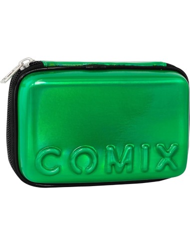 ASTUCCIO MAXI ZIP COMIX CLASSIC - VERDE METALLICO