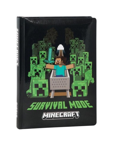 DIARIO 12 MESI STD MINECRAFT - BLACK PIXEL