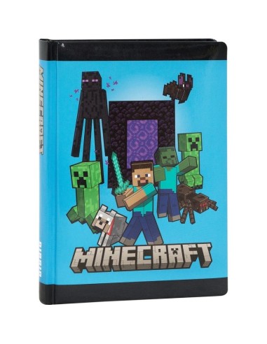 DIARIO 12 MESI STD MINECRAFT - BLU PIXEL