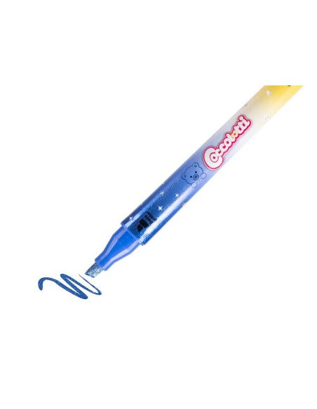 SET 3 EVIDENZIATORI DOPPIA PUNTA COCCOLOTTI 