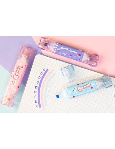 SET 3 EVIDENZIATORI CON TIMBRO COCCOLOTTI