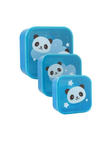 LUNCH BOX SET DA 3 - PANDA