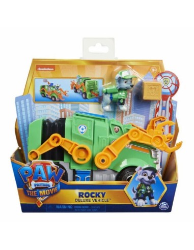 PAW PATROL THE MOVIE - ROCKY DELUXE VEHICLE