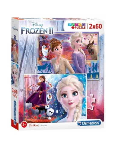 PUZZLE DISNEY FROZEN II 2X60 PEZZI