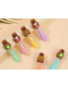 SET 6 EVIDENZIATORI CAPYBARA