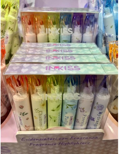SET 6 EVIDENZIATORI FLOWER FRAGRANCE INKISS