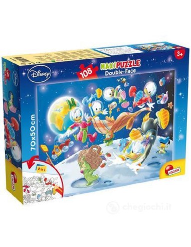 PUZZLE PAPERINO 2 IN 1 DA COLORARE