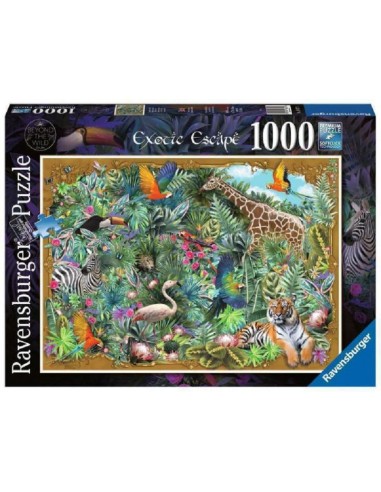 PUZZLE RAVENSBURGER 1000 PEZZI EXOTIC ESCAPE 