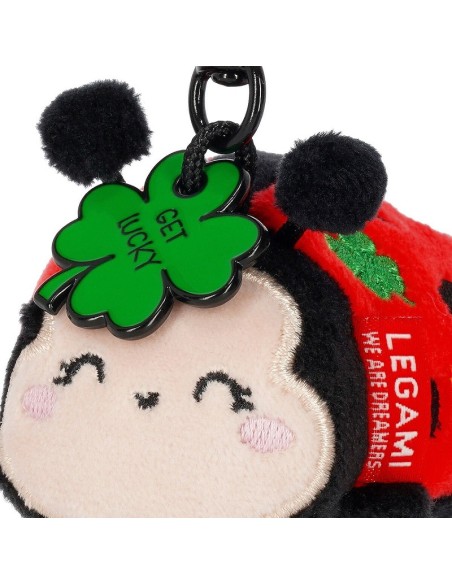 PORTACHIAVI DI PELUCHE - SUPER SOFT! - TINY - LADYBUG