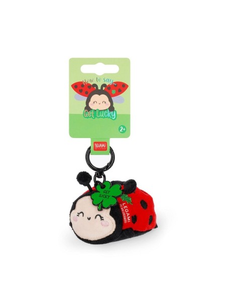PORTACHIAVI DI PELUCHE - SUPER SOFT! - TINY - LADYBUG