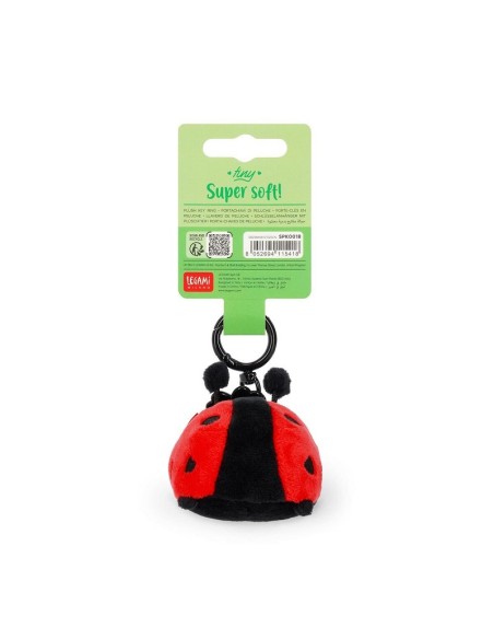 PORTACHIAVI DI PELUCHE - SUPER SOFT! - TINY - LADYBUG