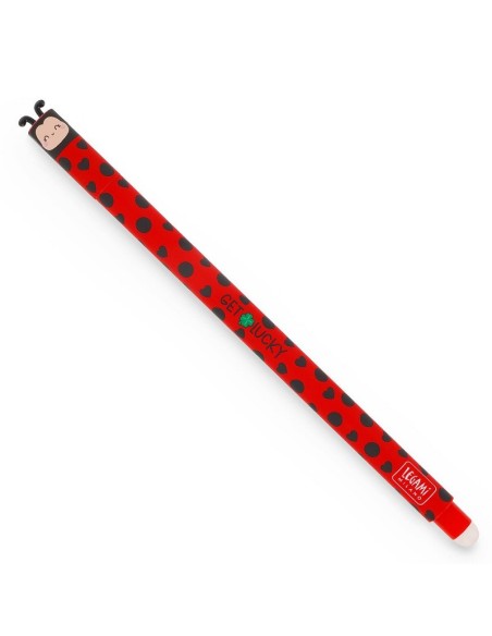 PENNA GEL CANCELLABILE LEGAMI - LADYBUG ''GET LUCKY''