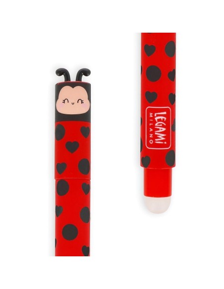PENNA GEL CANCELLABILE LEGAMI - LADYBUG ''GET LUCKY''