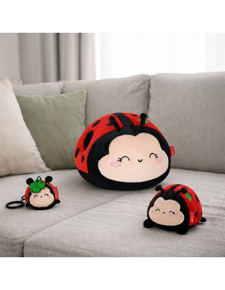 PORTACHIAVI DI PELUCHE - SUPER SOFT! - TINY - LADYBUG