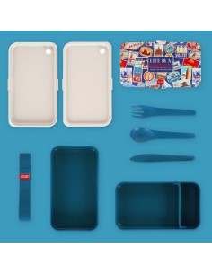 CONTENITORE PORTA PRANZO - LUNCH BOX - TRAVEL STICKERS 2