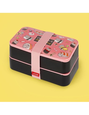 CONTENITORE PORTA PRANZO - LUNCH BOX - SUSHI CAT