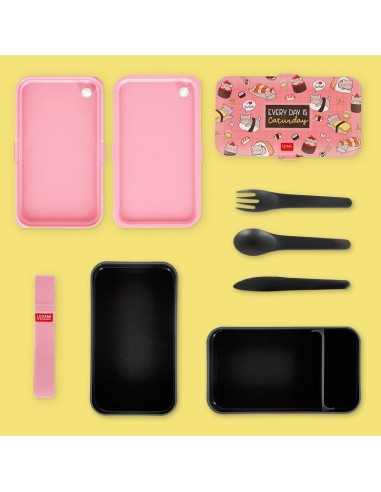 CONTENITORE PORTA PRANZO - LUNCH BOX - SUSHI CAT
