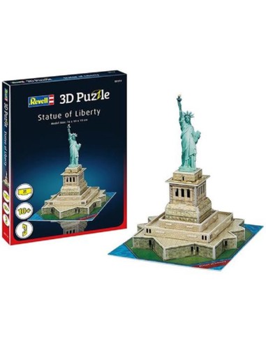 PUZZLE 3D STATUE OF LIBERTY 31 PEZZI