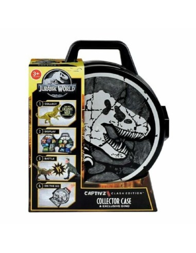 JURASSIC WORLD - COLLECTOR CASE E EXCLUSIVE DINO