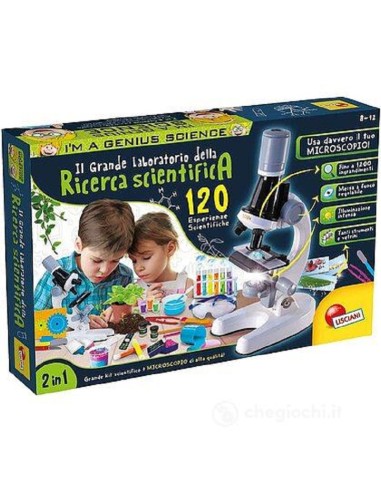 LISCIANI GRANDE LABORATORIO DELLA RICERCA SCIENTIFICA 120 ESPERIENZE 