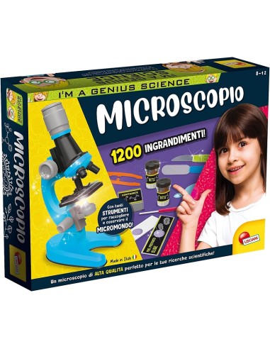 LISCIANI MICROSCOPIO 1200 INGRANDIMENTI