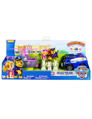 PAW PATROL - ADVENTURE BAY ANIMAL RESCUE - CHASE E SKYE