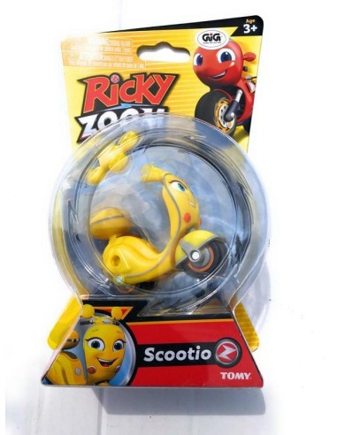 Nuovo Ricky Zoom - Scootio Personaggio Giocattolo Circa 9 cm
