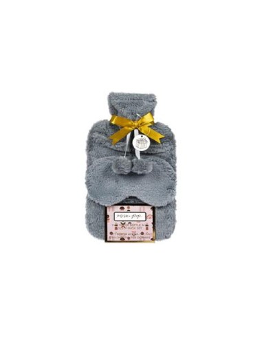 Borsa Dell'acqua Calda e Maschera In Ecopelliccia. 