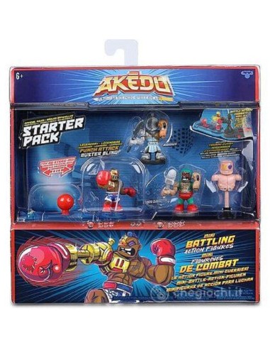 AKEDO ULTIMATE ARCADE WARRIORS - MINI BATTLING ACTION FIGURES