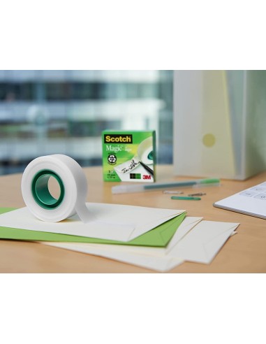 Scotch Magic Tape Nastro Trasparente Opaco e Scrivibile