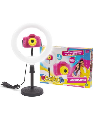 Me Contro Te - Studio Maker Con Treppiedi e Camera Digitale Portatile