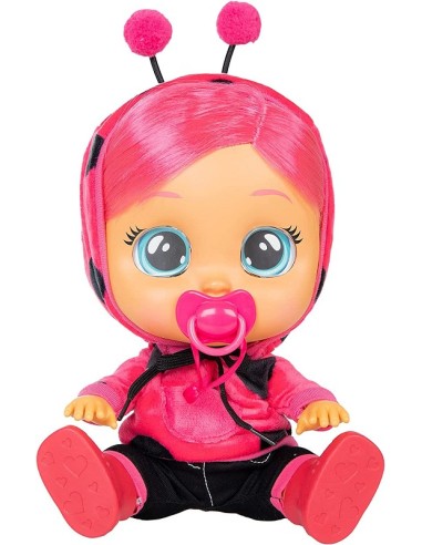 CRY BABIES Coccinella | Bambola Interattiva Che Piange Lacrime Vere